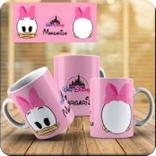 Caneca personalizada rosa